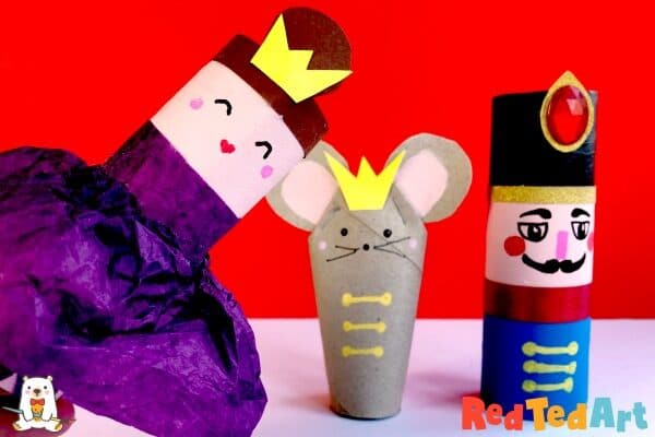 How to make a Toilet Paper Roll Ballerina for the Nutcracker