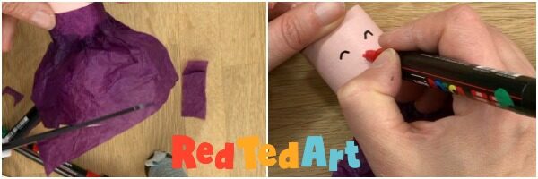 How to make a Toilet Paper Roll Ballerina for the Nutcracker