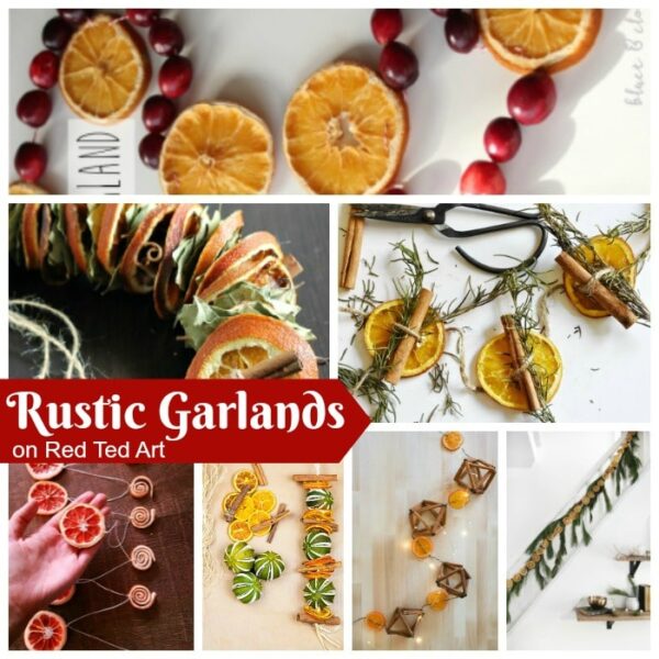 Rustic Christmas Garland Ideas