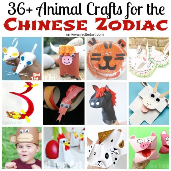Exploring Chinese New Year with Chinese Zodiac Animal Crafts