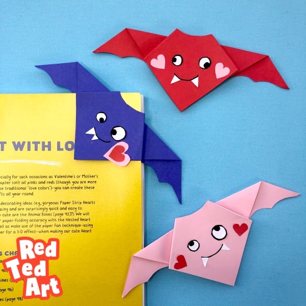 Valentines Origami Bat – I am Batty About You