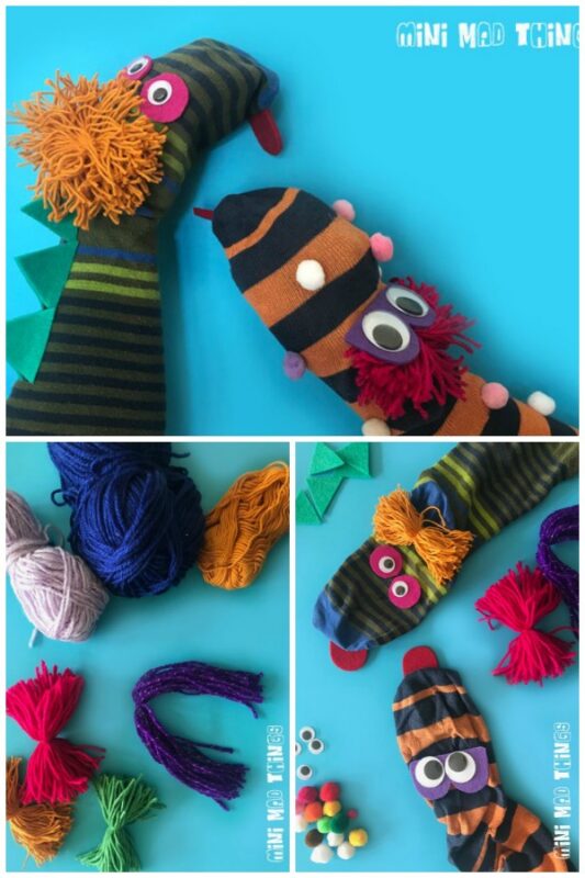 sock puppet crafts for kids