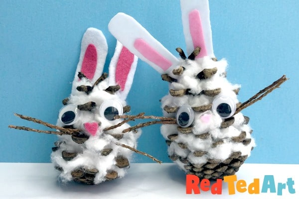 Pinecone rabbits