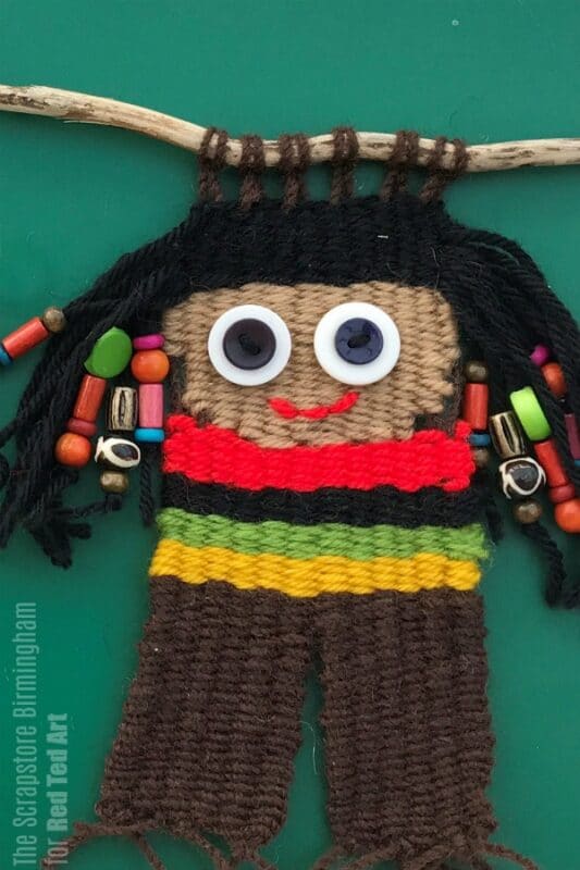 Weaving Dolls Craft idea