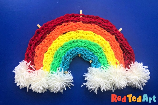 how to finger knit