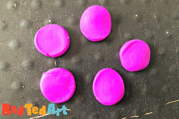 Polymer clay flower