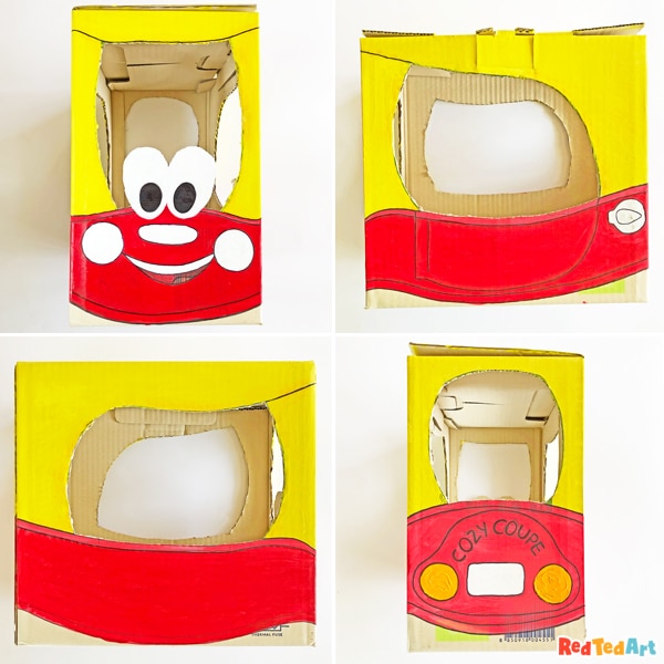 Paint your Cozy Coupe colours