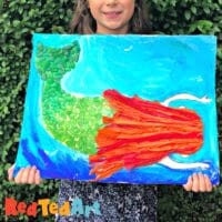 Easy Sea Glass Turtle Craft Idea - Red Ted Art - Easy Kids Crafts