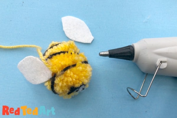 add the bees wings