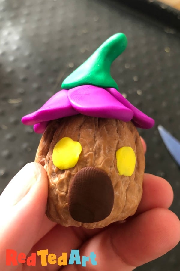 Walnut Fairy House