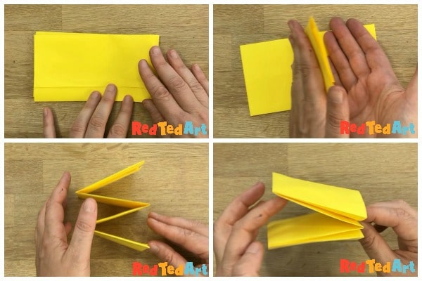 Paper bee craft