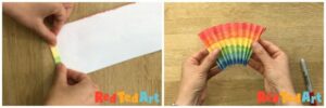 How to Make an Easy Pop Up Rainbow Card - Red Ted Art - Kids Crafts