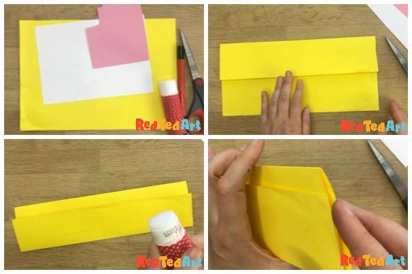 Paper bee craft