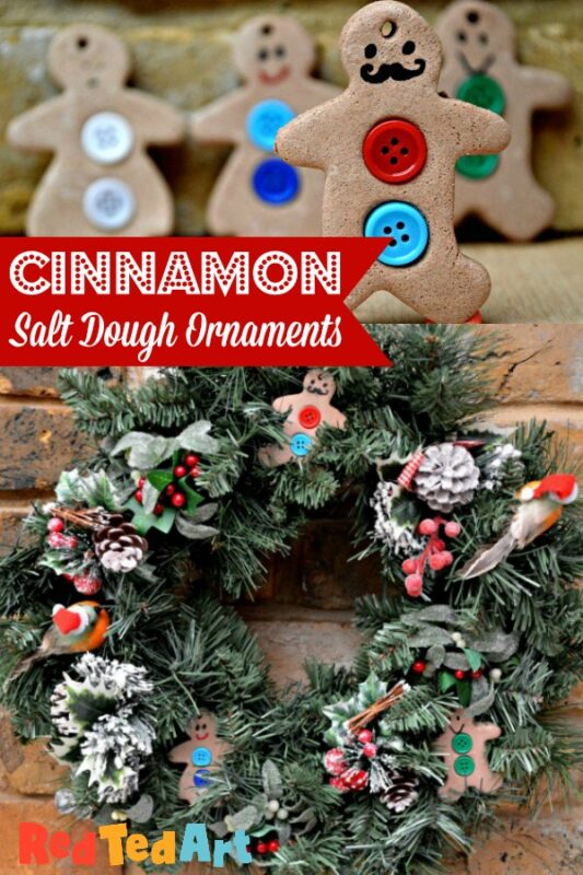 Cinnamon Salt Dough Wreath