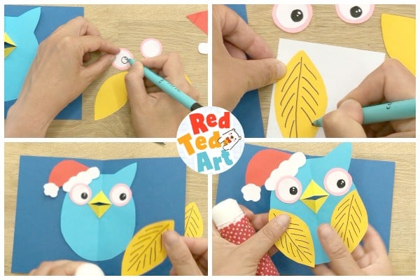 decorating the owl