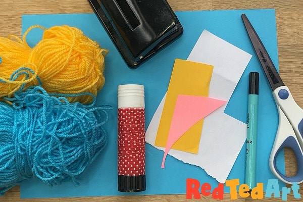 Elephant Bookmark - materials needed