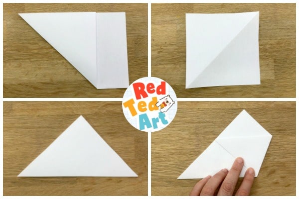 Make a square and fold