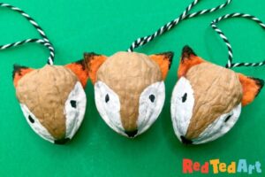 Walnut Fox Ornaments
