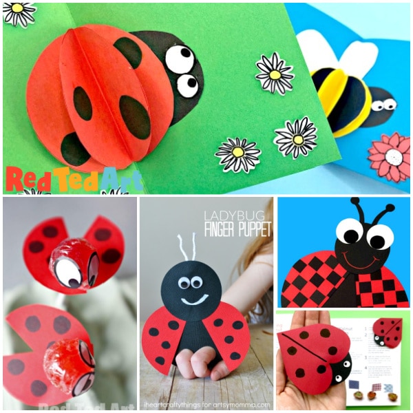 Ladybug crafts for kids