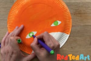 Easy Rocking Paper Plate Tiger Craft for Kids - Red Ted Art