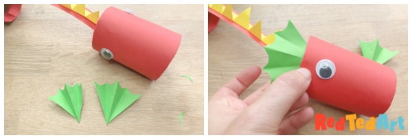 make the dragon's ears