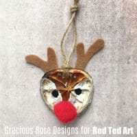DIY White Clay Ornaments for Christmas - Red Ted Art - Kids Crafts