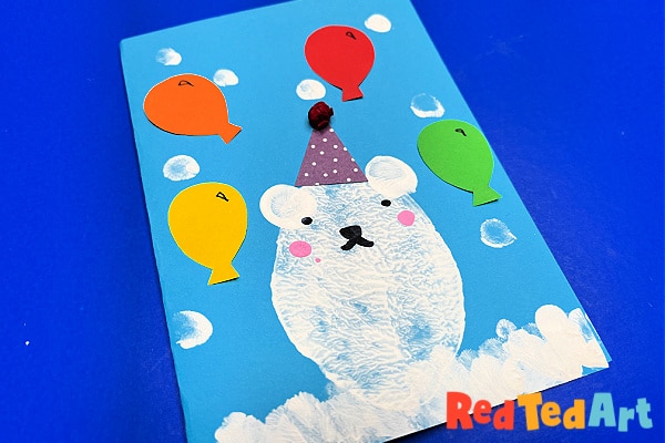 Birthday Polar Bear Card!