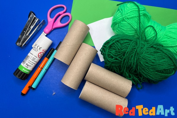 materials needed for groundhog crafts