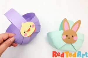 paper basket Archives - Red Ted Art - Kids Crafts