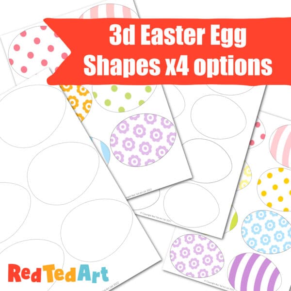 a choice of 4 egg templates