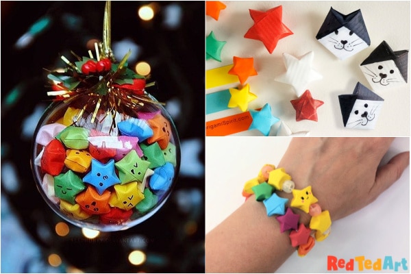 Easy Origami Lucky Stars – Craft Ideas