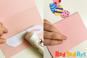 Pop Up Bunny Craft - 3d Easter Card Peeps - Red Ted Art