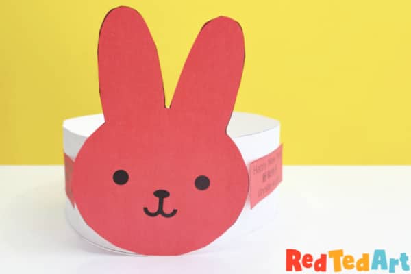 year of the rabbit head band