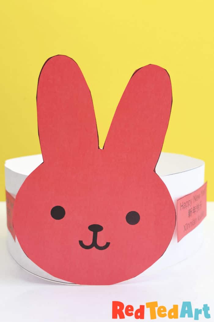 rabbit crafts for the lunar new year