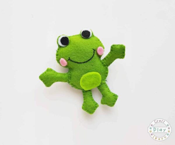 sew a frog pattern