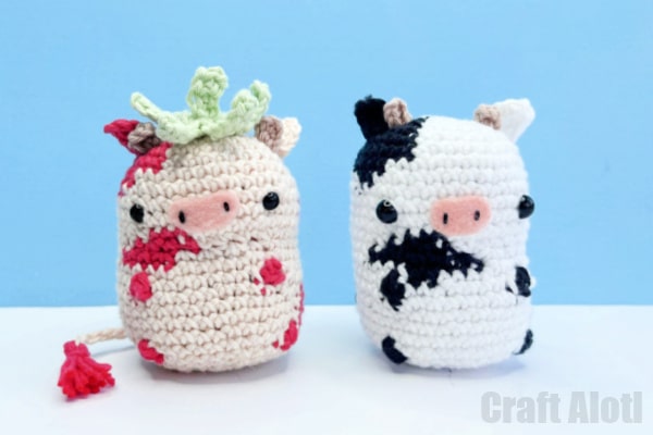 strawberry cow crochet pattern