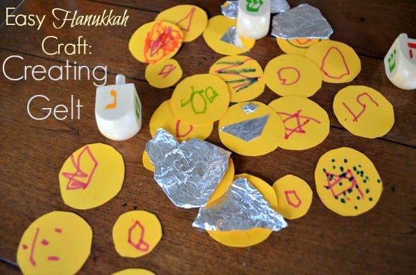 make gelt for hanukkah