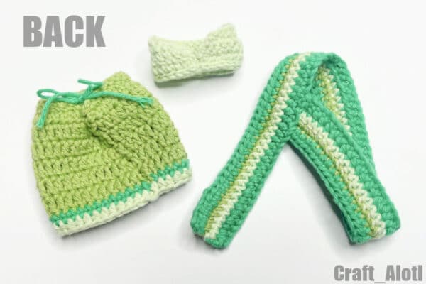 back of the saree crochet