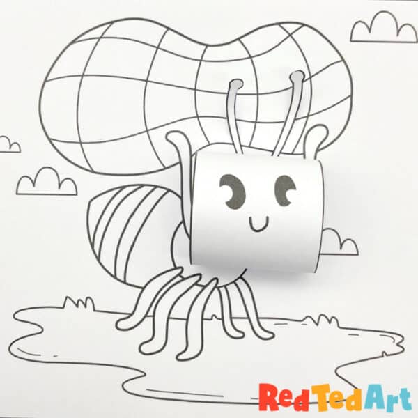 ant coloring page