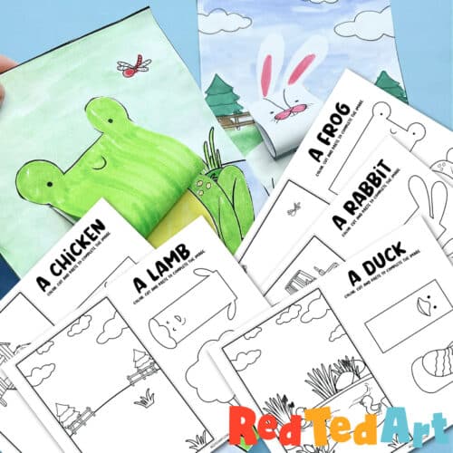 Gorgeous Spring Crafts and DIYs - Red Ted Art - Kids Crafts
