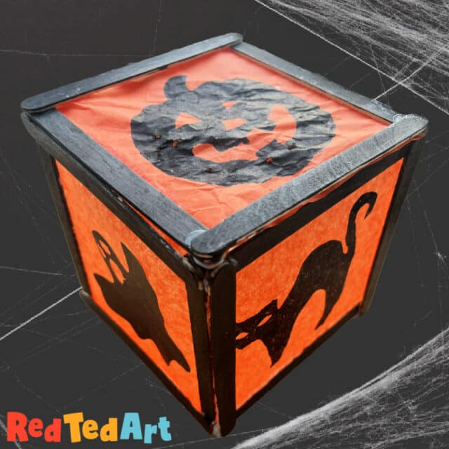 Jack O'Lantern Crafts for Kids - Red Ted Art - Easy Halloween Crafts