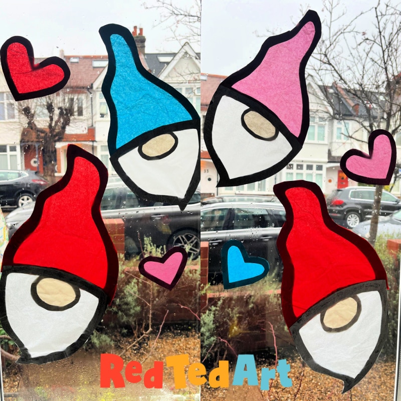 diy gnome suncatcher printable