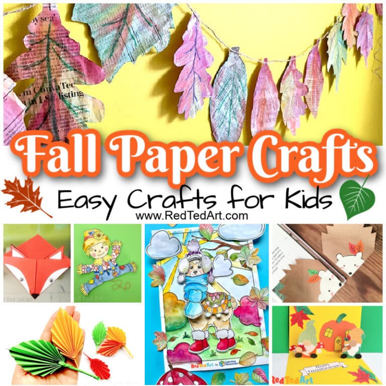 Paper Crafts for Fall and Autumn