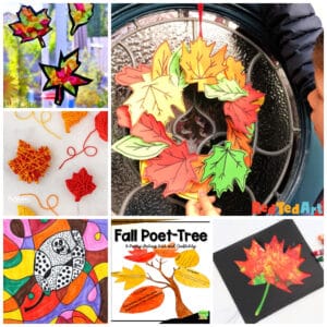 Free Leaf Templates Printables for Autumn Craft Projects - Red Ted Art ...