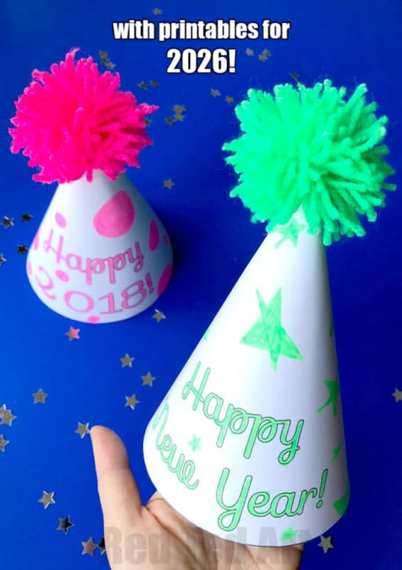 free printable party hats for 2026