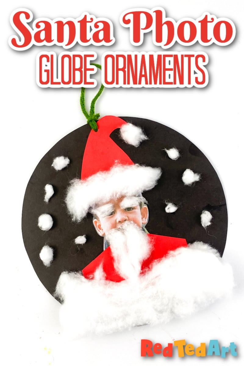 photo santa ornament