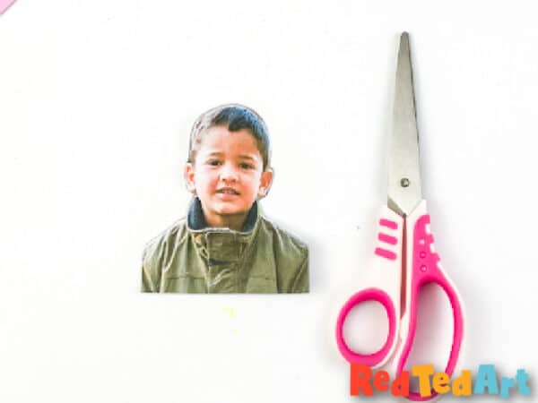 cut out your child's face