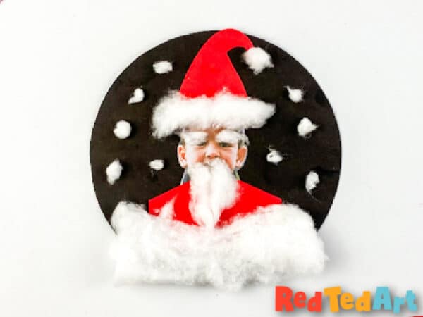 finishing touches to your santa