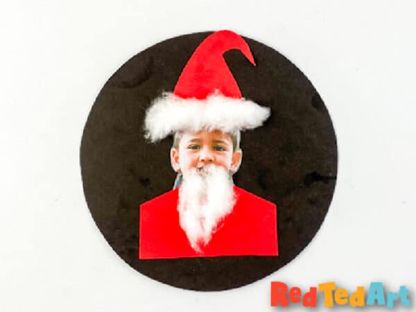add a santa beard