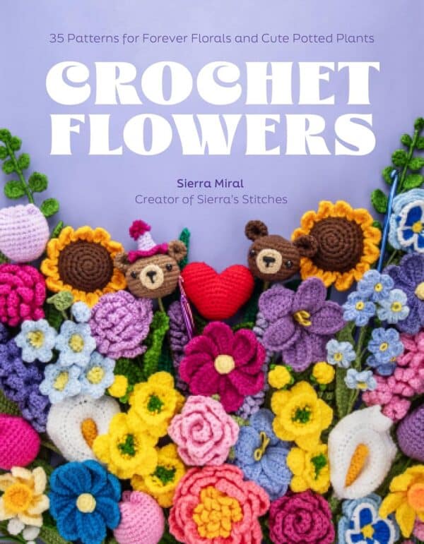  crochet flowers book